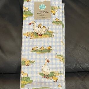 Martha Stewart Goose Kitchen Towels, Set of 3 - Geese Kitchen Towels